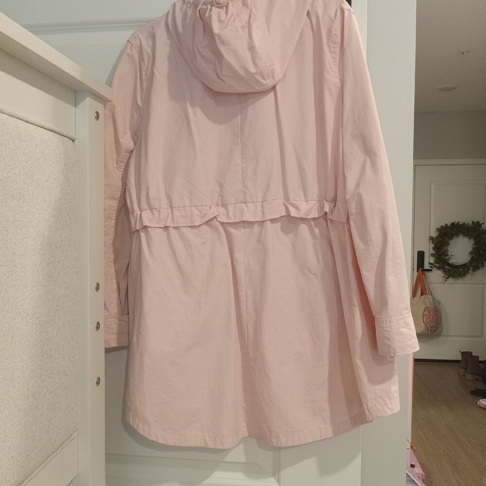 Great Light Pink Jcrew Perfect Lightweight Rain J… - image 4